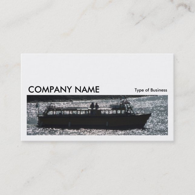 Long Picture 054 - Pleasure Craft Business Card (Front)