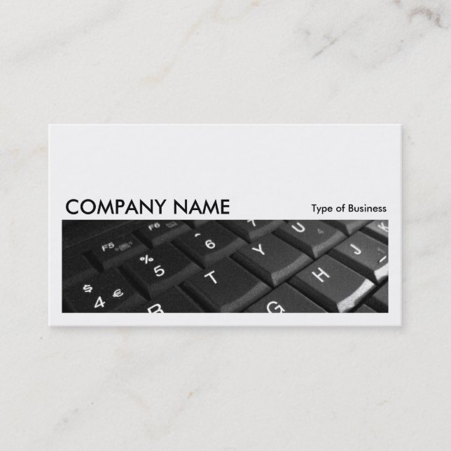 Long Picture 094 - Notebook Keyboard Business Card (Front)