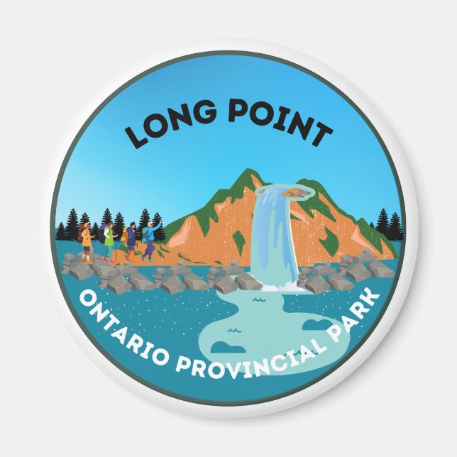 Long Point Ontario Provincial Park Magnet (Front)