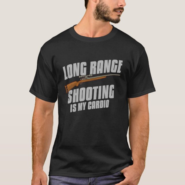 Long Range Shooting Beginner Weapon Shooter Traini T-Shirt (Front)