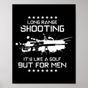 Long Range Shooting  Poster