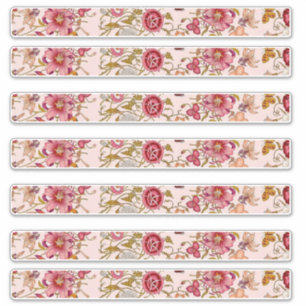 Long rectangular floral