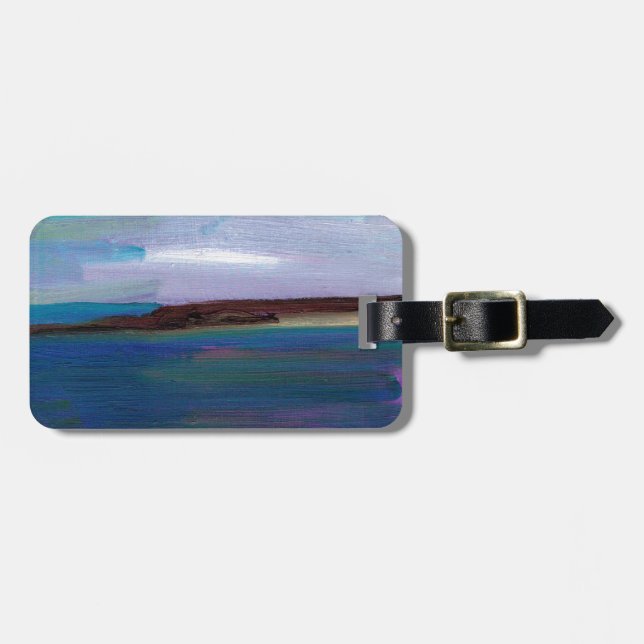Long Sands Luggage Tag (Front Horizontal)