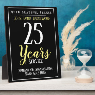 Long Service Award Plaque