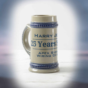 Long Service or Retirement Beer Stein