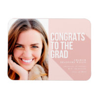 LONG SHADOW CONGRATS TO THE GRAD BLUSH PINK INVIT