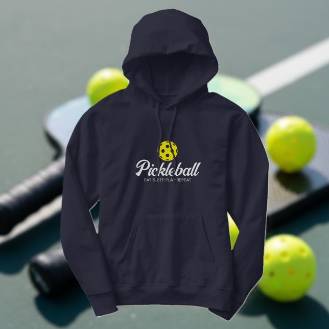 Long sleeve pickleball sport hoodie for men (pickleball hoodie)