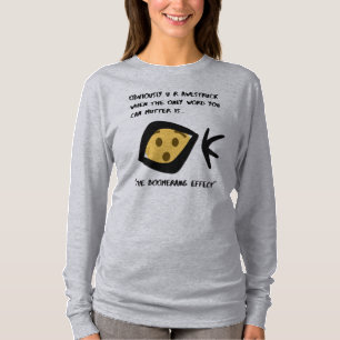 Long Sleeve T-Shirt- 'Awestruck'  Boomeranged T-Shirt