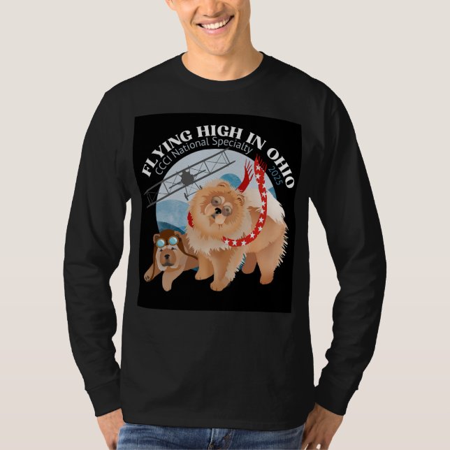 Long-sleeved T-Shirt - Dark colour (Front)