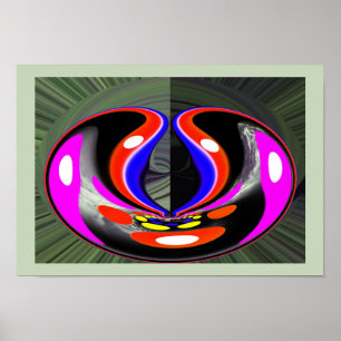 Long space journey poster