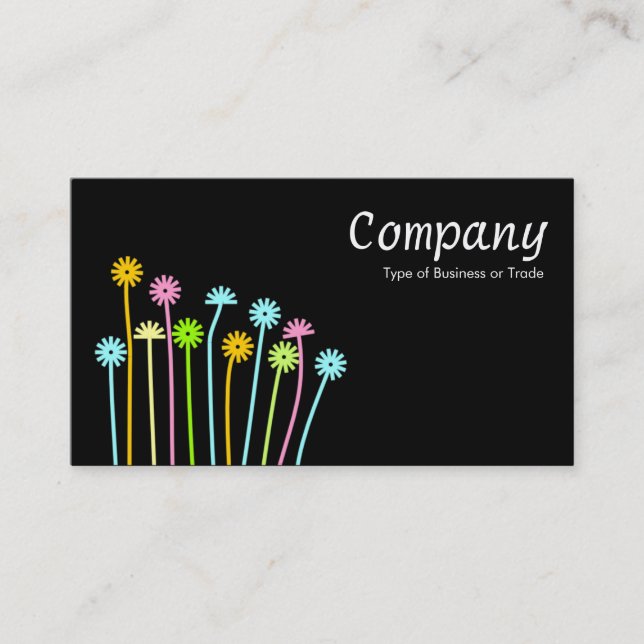 Long Stems III Business Card (Front)