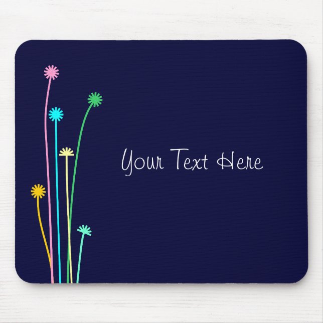 Long Stems Mouse Pad (Front)