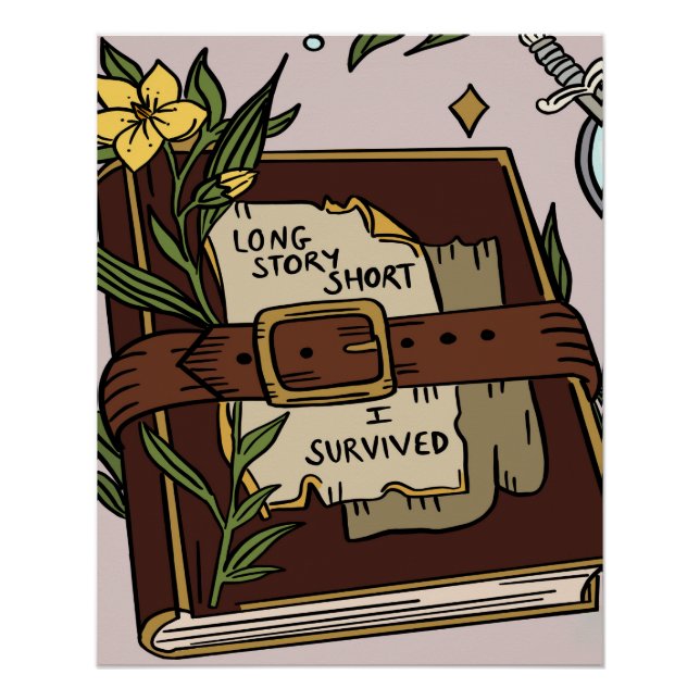 long story short i lived poster (Front)