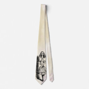 Long Stretchy Neck Alice in Wonderland Tie