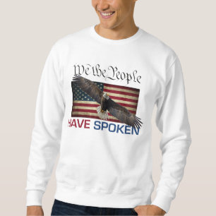 Long sweat shirt de douille de l'atout MAGA