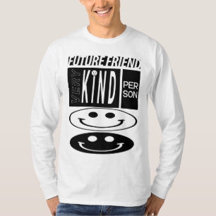 long T-shirt de douille de futur ami