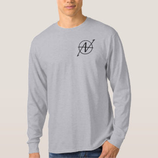 Long T-shirt de douille de poids du commerce