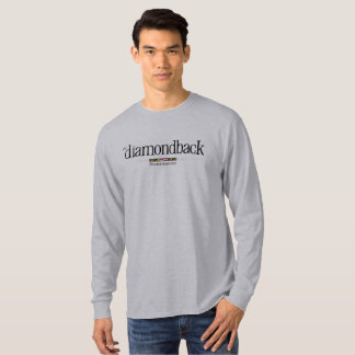 Long T-shirt de la douille des hommes avec le logo