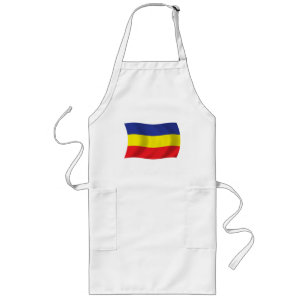 Long Tablier avec drapeau khmer Kampuchea Krom