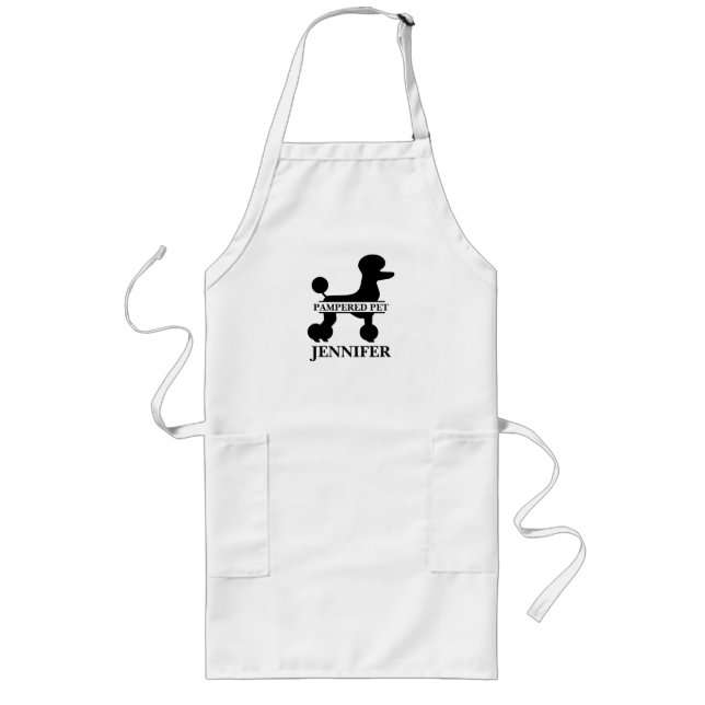 Long Tablier customisé Pet Groomer Apron (Devant)