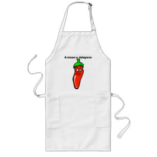 Long tablier de Jalapeno d'Un-moyen-o