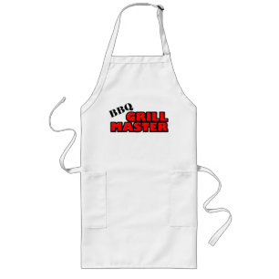 Long Tablier de maître de gril de BBQ