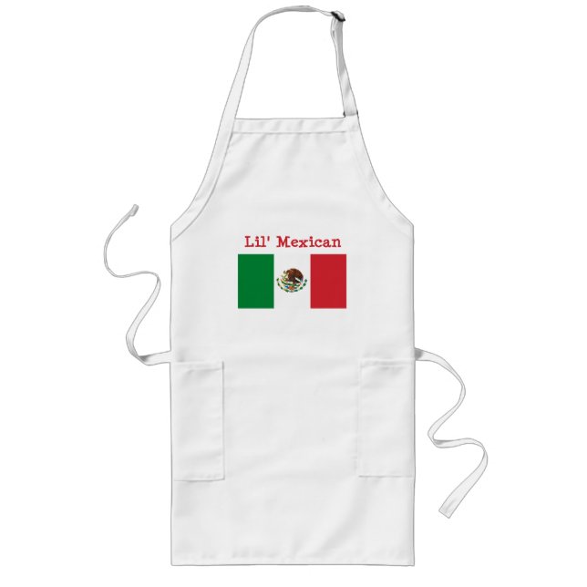 Long Tablier de Mexicain de Lil (Devant)