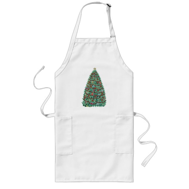 Long Tablier de Noël (Devant)
