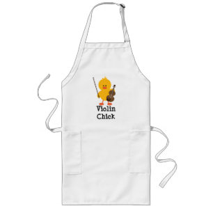 Long Tablier de poussin de violon