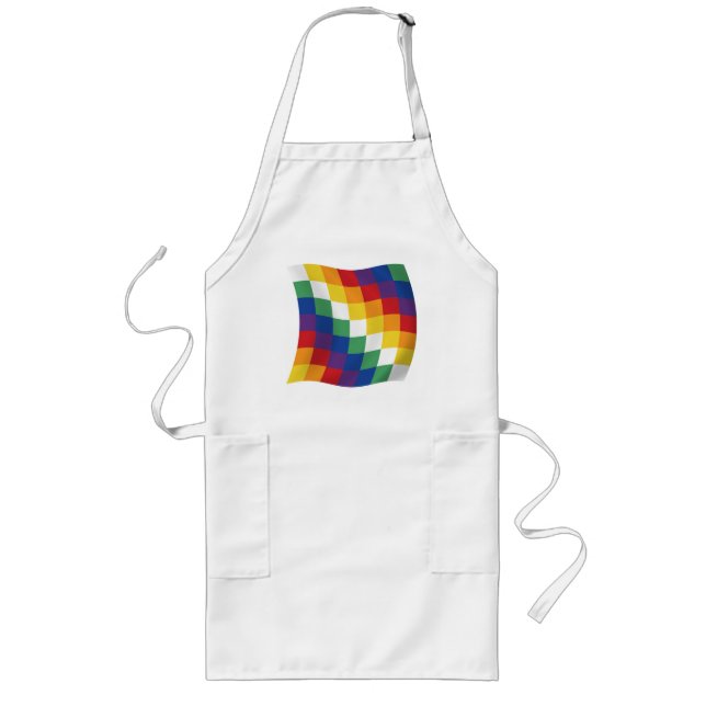 Long Tablier Drapeau Aymara (Devant)