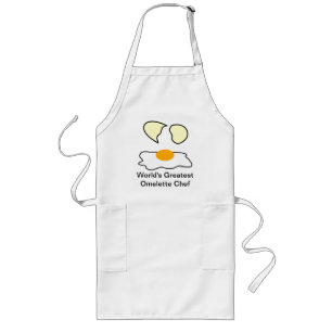 Long Tablier du plus grand chef de l'omelette du monde
