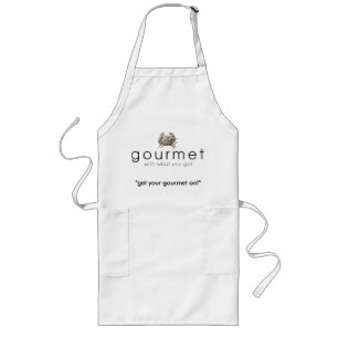 Long Tablier gastronome (crabe)