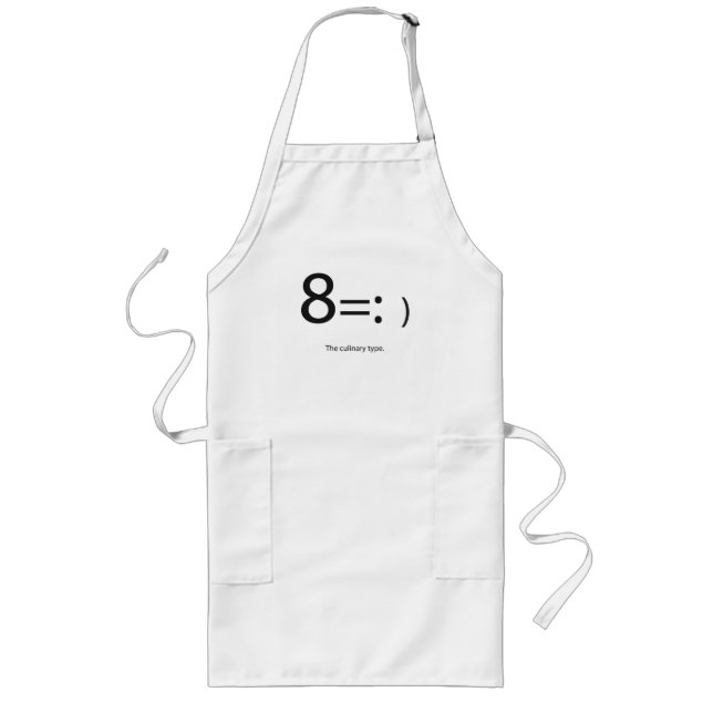 Long tablier "type" culinaire (Devant)