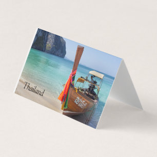 Long tail boat on Koh Lao Liang, Thailand