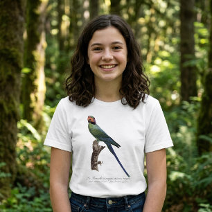 Long-Tailed Parakeet, Psittacula Longicauda T-Shirt
