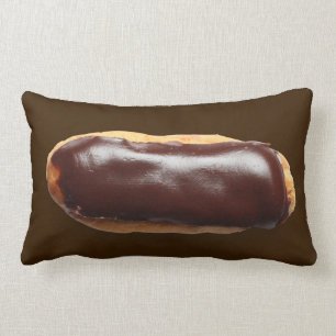 Long Teal et coussin Brown de beignet