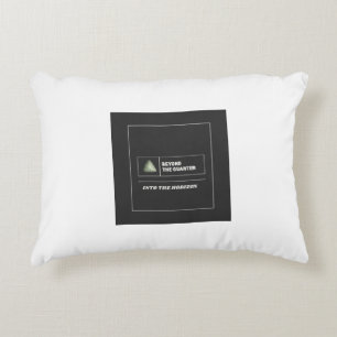 Long Term Investor – Beyond the Quarter Design  Accent Pillow