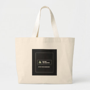 Long Term Investor – Beyond the Quarter Design Large Tote Bag