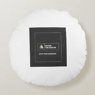 Long Term Investor – Beyond the Quarter Design  Round Pillow