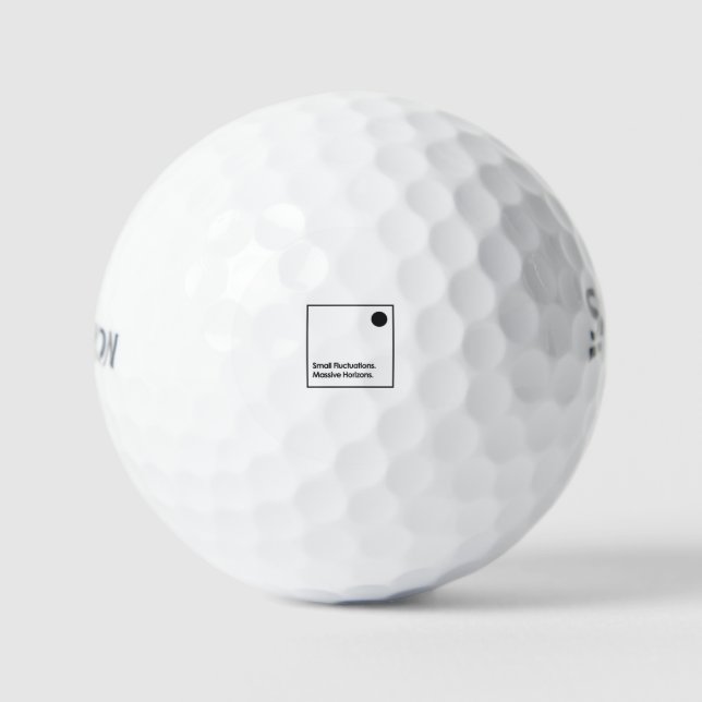 Long Term Investor – Small Fluctuations Golf Balls (Front)