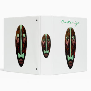 Long Tiki Mask Thunder_Cove Binder