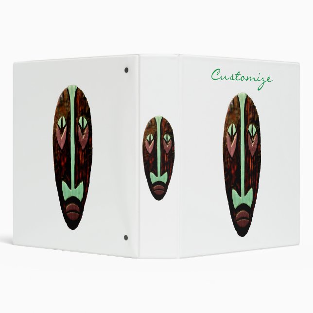 Long Tiki Mask Thunder_Cove Binder (Background)