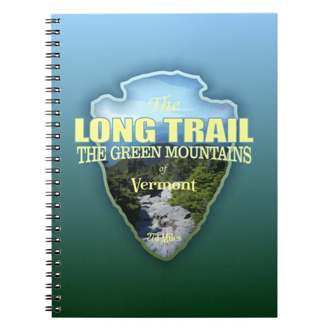 Long Trail (arrowhead) Notebook (Front)
