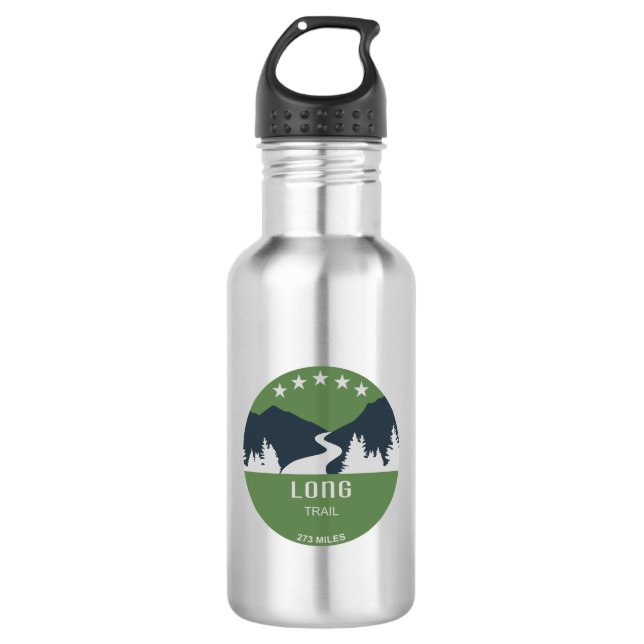 Long Trail Vermont 532 Ml Water Bottle (Front)