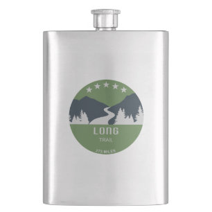 Long Trail Vermont Hip Flask