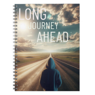 Long voyage en avant Carnet photo spirale
