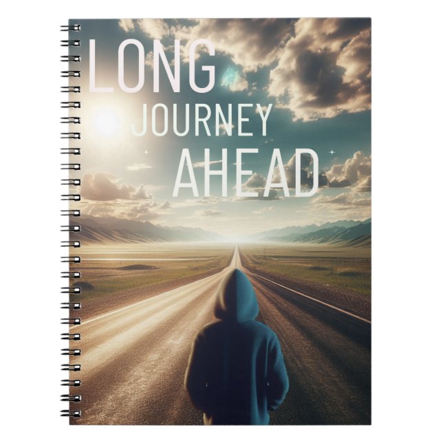 Long voyage en avant Carnet photo spirale (Devant)
