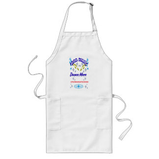 Long Waist Apron, Music Dance Long Apron