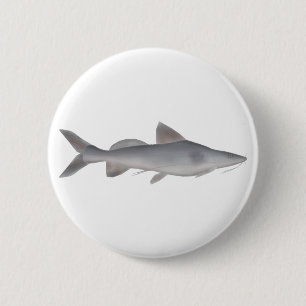 Long-whiskered Catfish 2 Inch Round Button