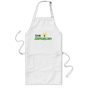 Long White  Cotton Apron